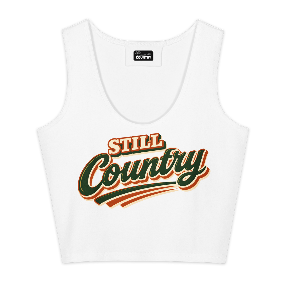 "Still Country" Cotton crop top