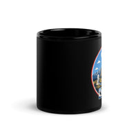 Wyoming Black Glossy Mug