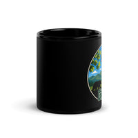 Vermont Black Glossy Mug