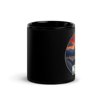 Tennessee Black Glossy Mug