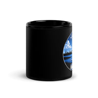 South Carolina Black Glossy Mug
