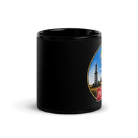 Oklahoma Black Glossy Mug