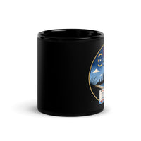 North Carolina Black Glossy Mug