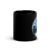 New York Black Glossy Mug
