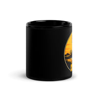Mug brillant noir New Jersey