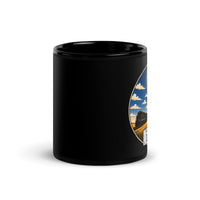 Mug noir brillant Nebraska