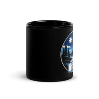 Minnesota Black Glossy Mug