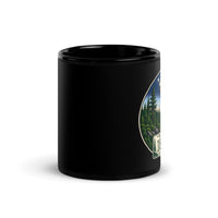 Maine Black Glossy Mug