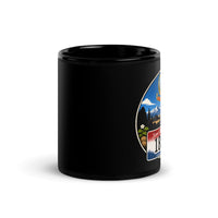 Idaho Black Glossy Mug