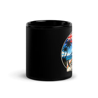 Hawaii Black Glossy Mug
