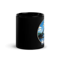Connecticut Black Glossy Mug