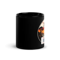 California Black Glossy Mug