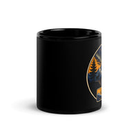 Alaska Black Glossy Mug