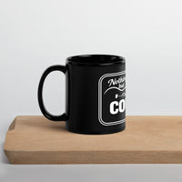 Black Glossy Mug "Nothing but Country"