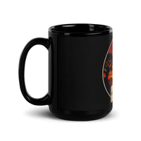 Mississippi Black Glossy Mug