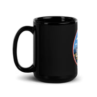 Wyoming Black Glossy Mug