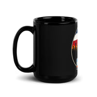 Utah Black Glossy Mug