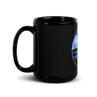 South Carolina Black Glossy Mug