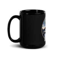 Mug brillant noir New Hampshire