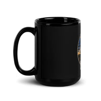 Nevada Black Glossy Mug