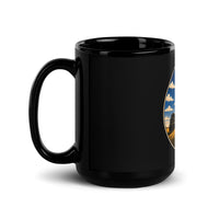 Mug noir brillant Nebraska