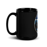 Minnesota Black Glossy Mug