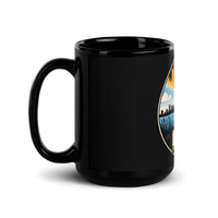Maryland Black Glossy Mug