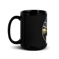 Louisiana Black Glossy Mug
