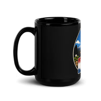 Idaho Black Glossy Mug