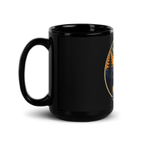 Alaska Black Glossy Mug