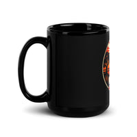 Alabama Black Glossy Mug