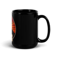 Mississippi Black Glossy Mug