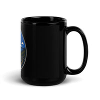 West Virginia Black Glossy Mug