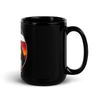 Utah Black Glossy Mug