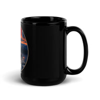Tennessee Black Glossy Mug