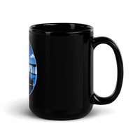 South Carolina Black Glossy Mug