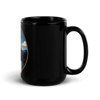 Pennsylvania Black Glossy Mug