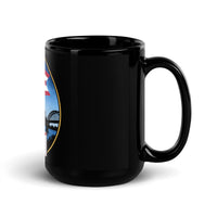 Ohio Black Glossy Mug