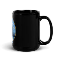 New York Black Glossy Mug