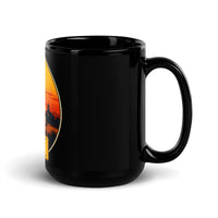 New Mexico Black Glossy Mug
