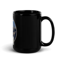 Mug brillant noir New Hampshire