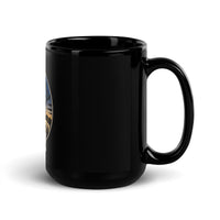 Nevada Black Glossy Mug