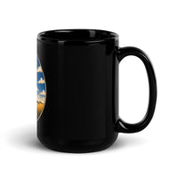 Mug noir brillant Nebraska
