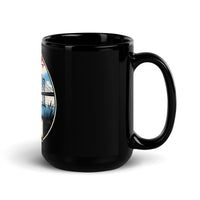Maryland Black Glossy Mug