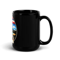 Hawaii Black Glossy Mug