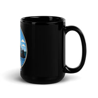 Connecticut Black Glossy Mug