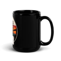 California Black Glossy Mug