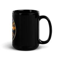 Alaska Black Glossy Mug
