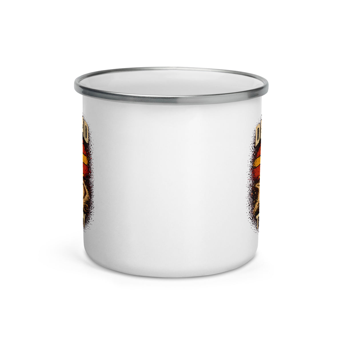 "Dirt Road Therapy" Enamel Mug