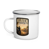 "Heaven South" Enamel Mug